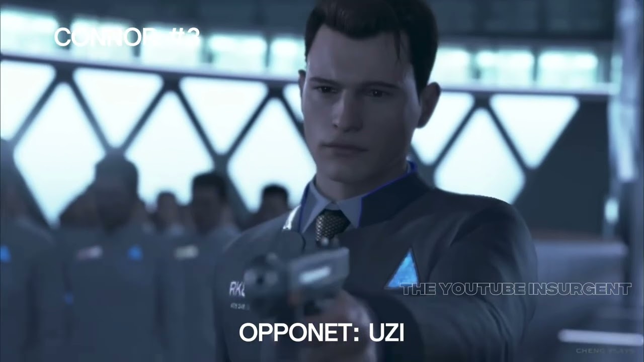 Connor Vs Murder Drones (N, J, Uzi And V)