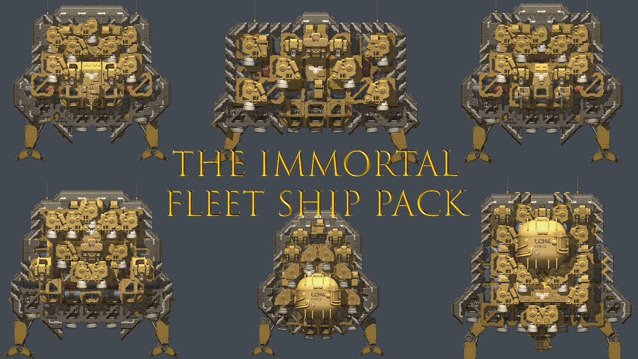 The Immortal Frigates: Highfleet Custom Ship Pack