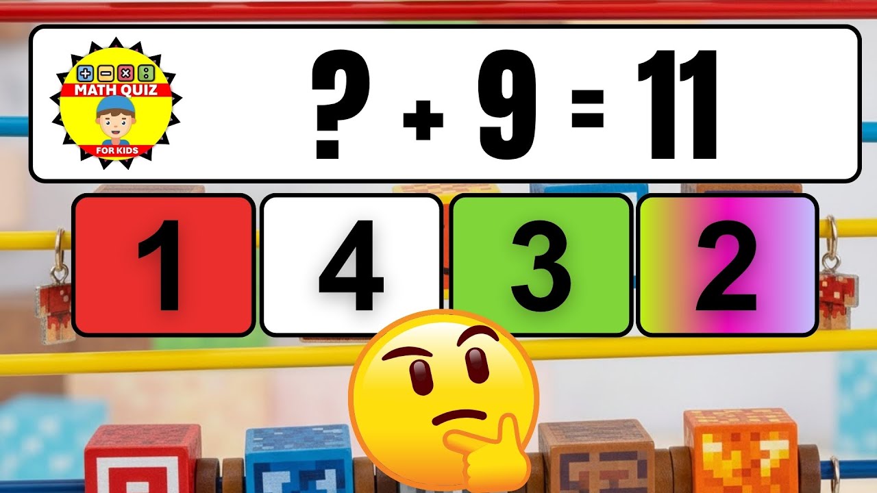 Find the Missing Number! | Fun Addition Quiz for Kids