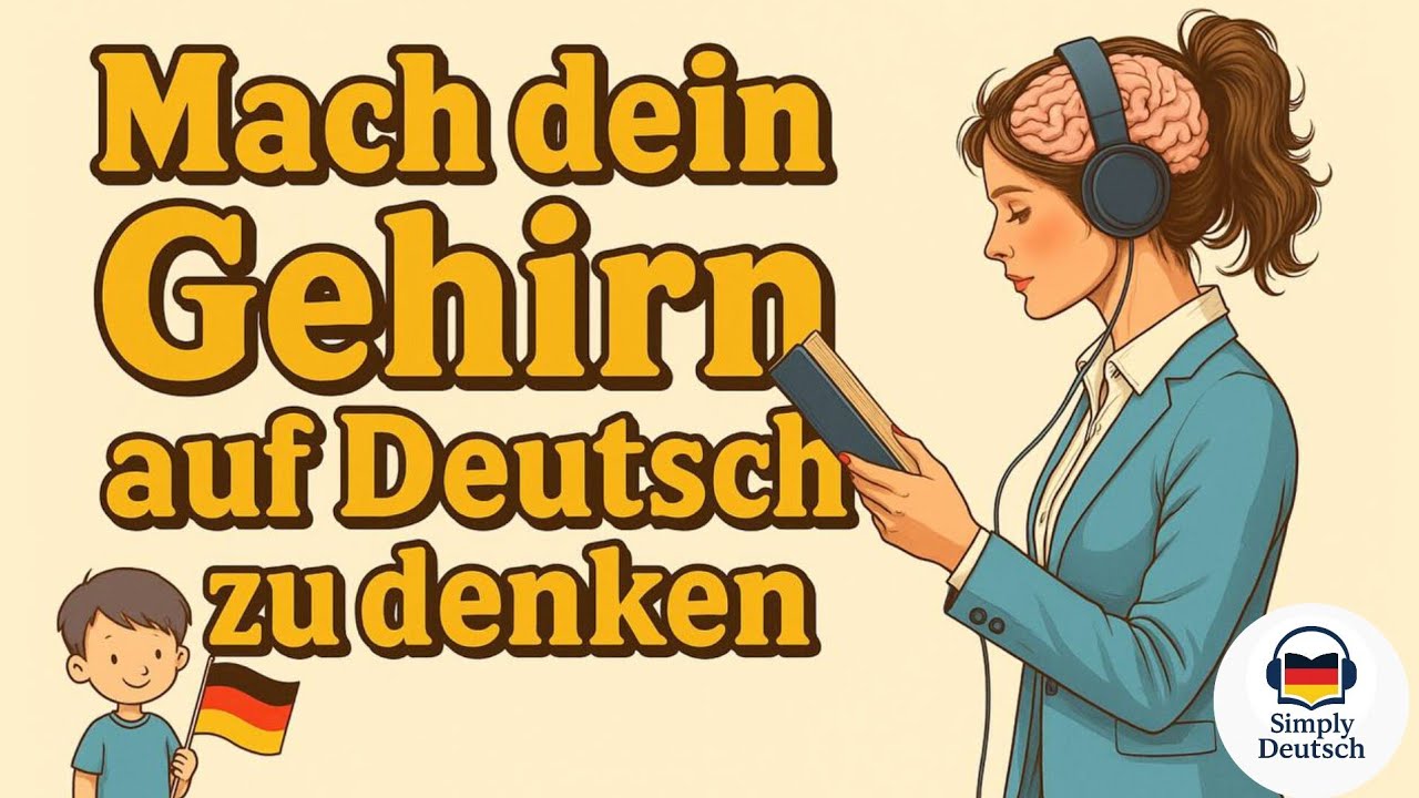 In 5 Schritten dein Gehirn auf Deutsch trainieren – Denk wie ein Deutscher! 🧠🔥“