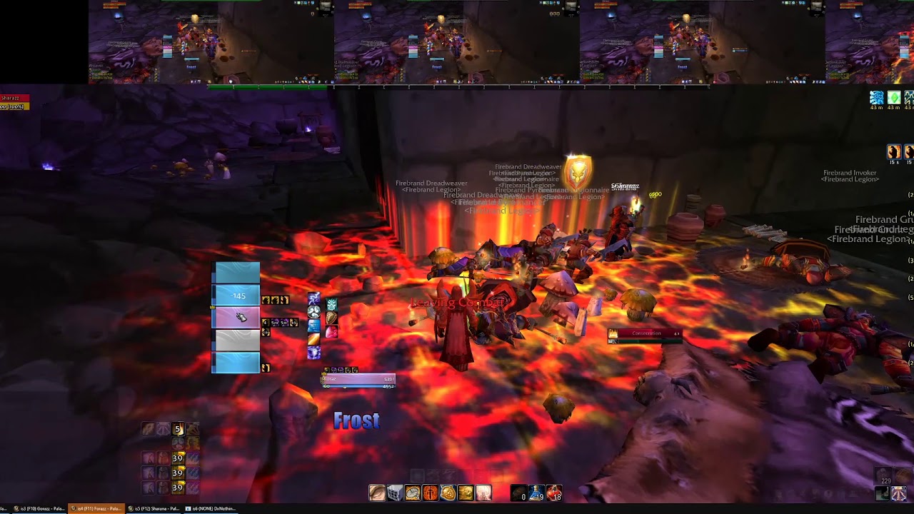 WoW Classic Multiboxing - LBRS 30min - PaMMMPr