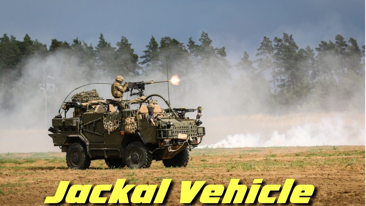 The Jackal vehicle: a tactical vehicle used mainly for light reconnaissance