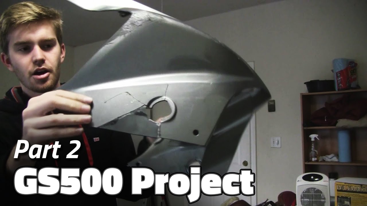 Bodywork Starts | GS500F Project - Part 2