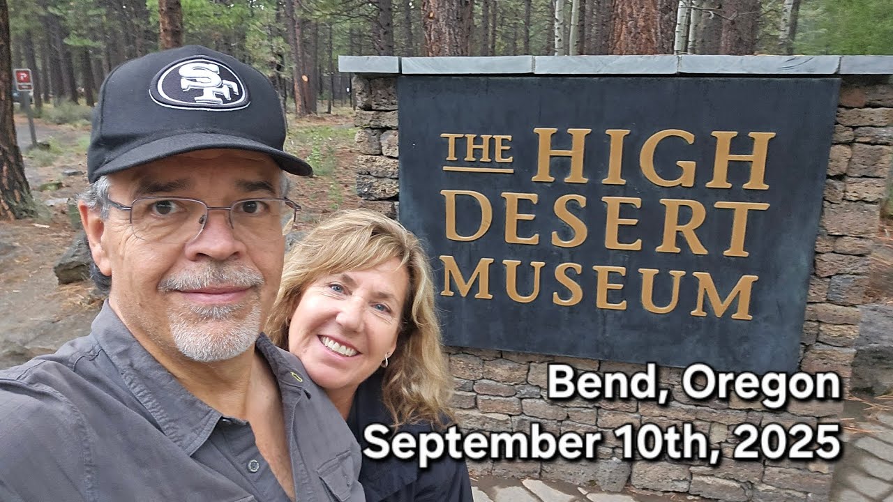 Hiking the High Desert Museum near Bend Oregon