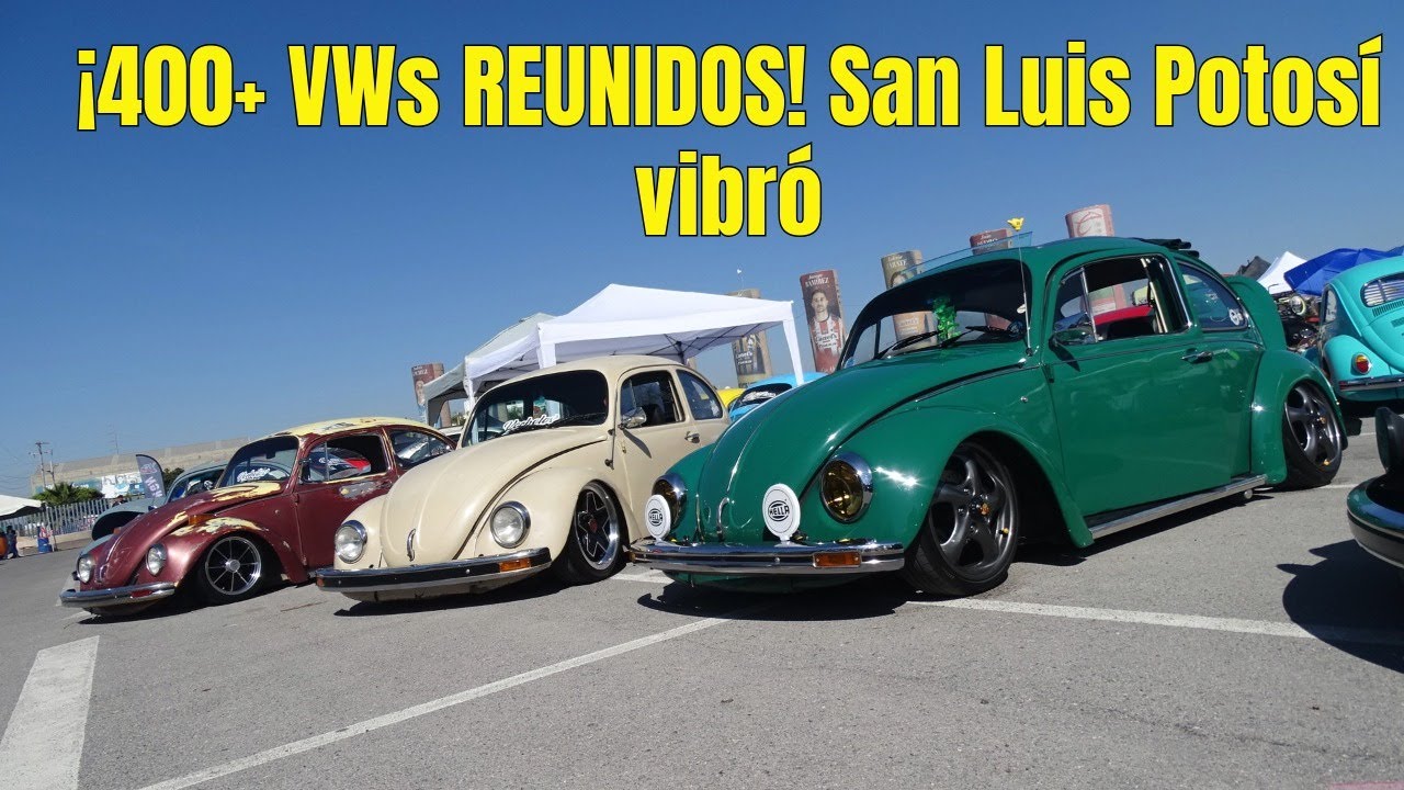 ¡Explota Vochomanía 2 en San Luis Potosí! Más de 400 VW, clubs legendarios y momentos inesperados