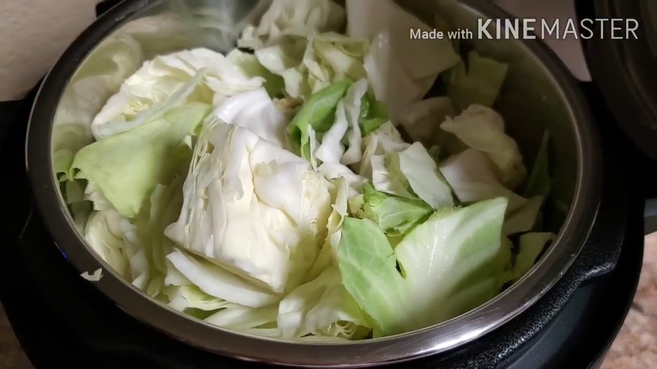 Instant Pot cabbage