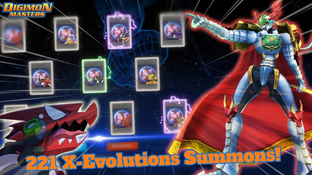 DMO 221 X-Evolutions Summons! &mdash; Digimon Masters Online