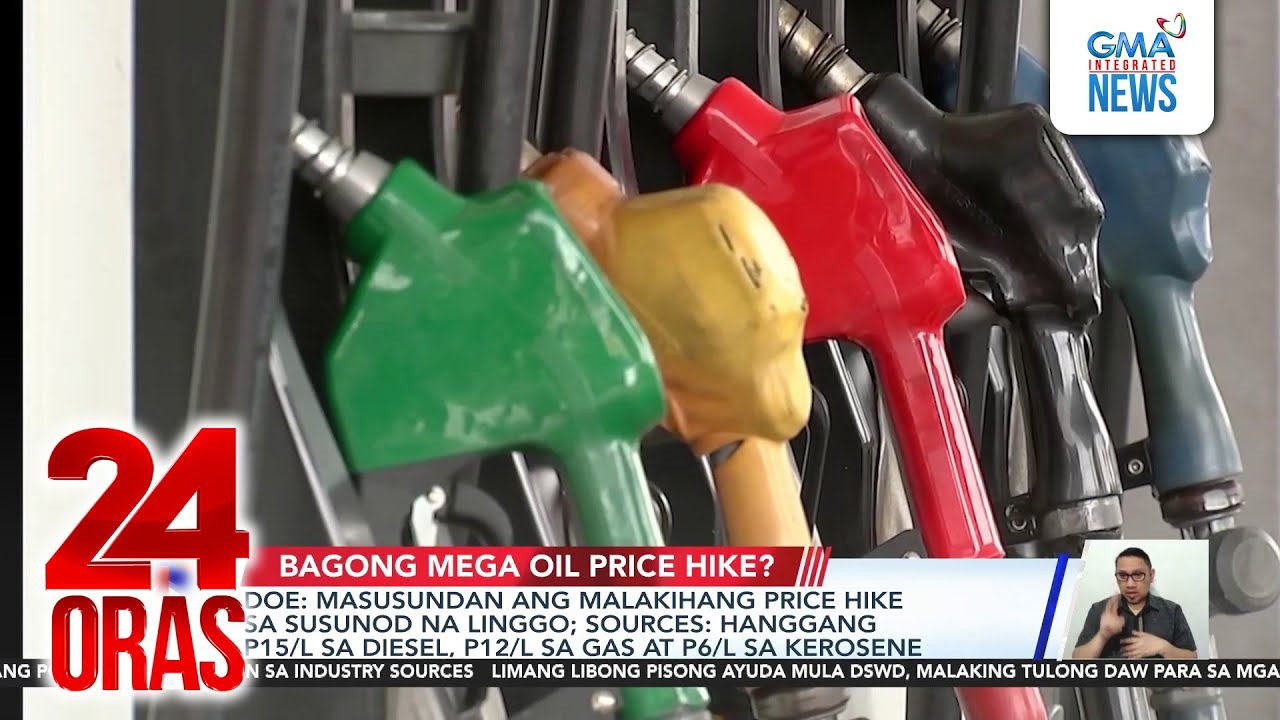 DOE confirms new oil price hike next week | 24 Oras
