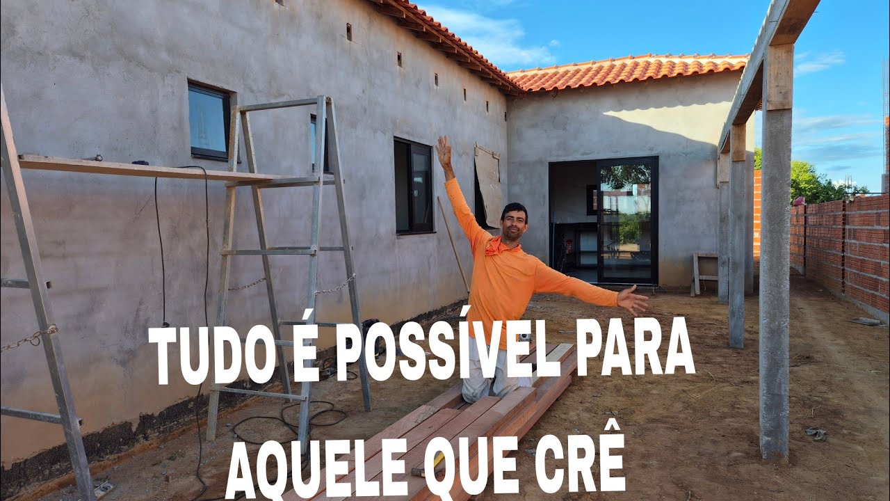 PREPARANDO PRA CONCRETAR E COMO ESTÁ A CASA EM L