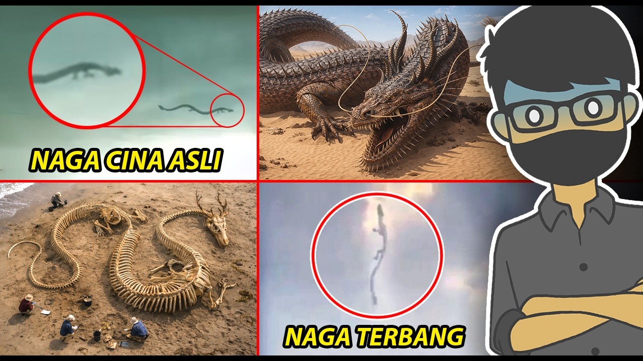 10 PENAMPAKAN NAGA CINA DI DUNIA NYATA