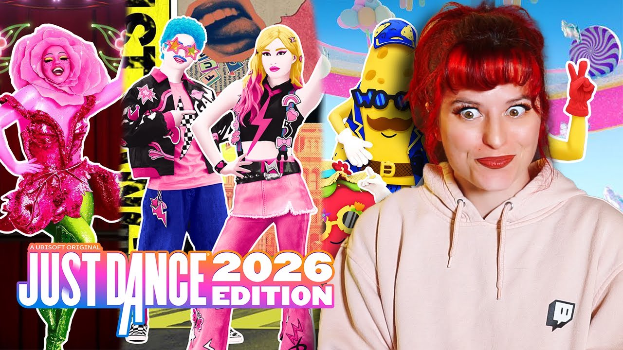Реакция на ВСЕ НОВЫЕ превью Just Dance 2026!! ЧАСТЬ 4