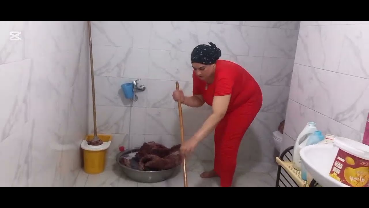 روتين غسيل السجاد 💪بعد غياب طول 🤗احنا الاصل 