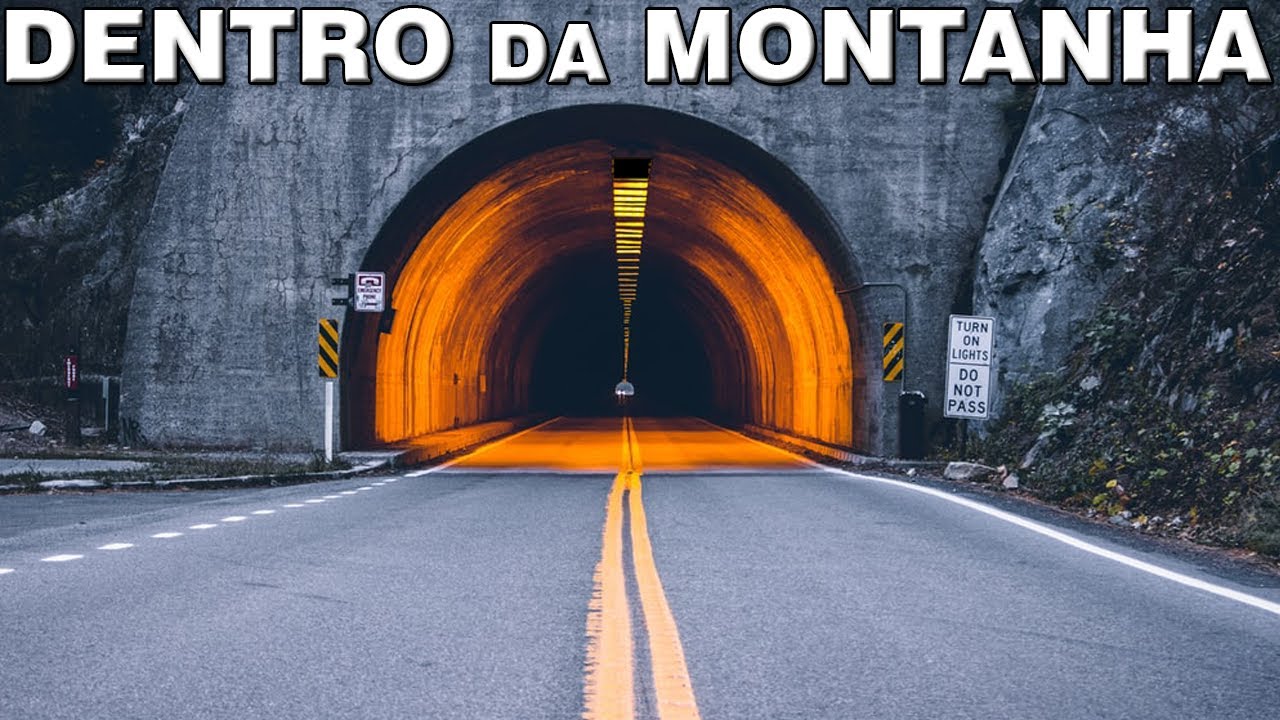 COMO SÃO FEITOS OS TÚNEIS RODOVIÁRIOS (SUBTERRÂNEOS E POR DENTRO DE MONTANHAS)