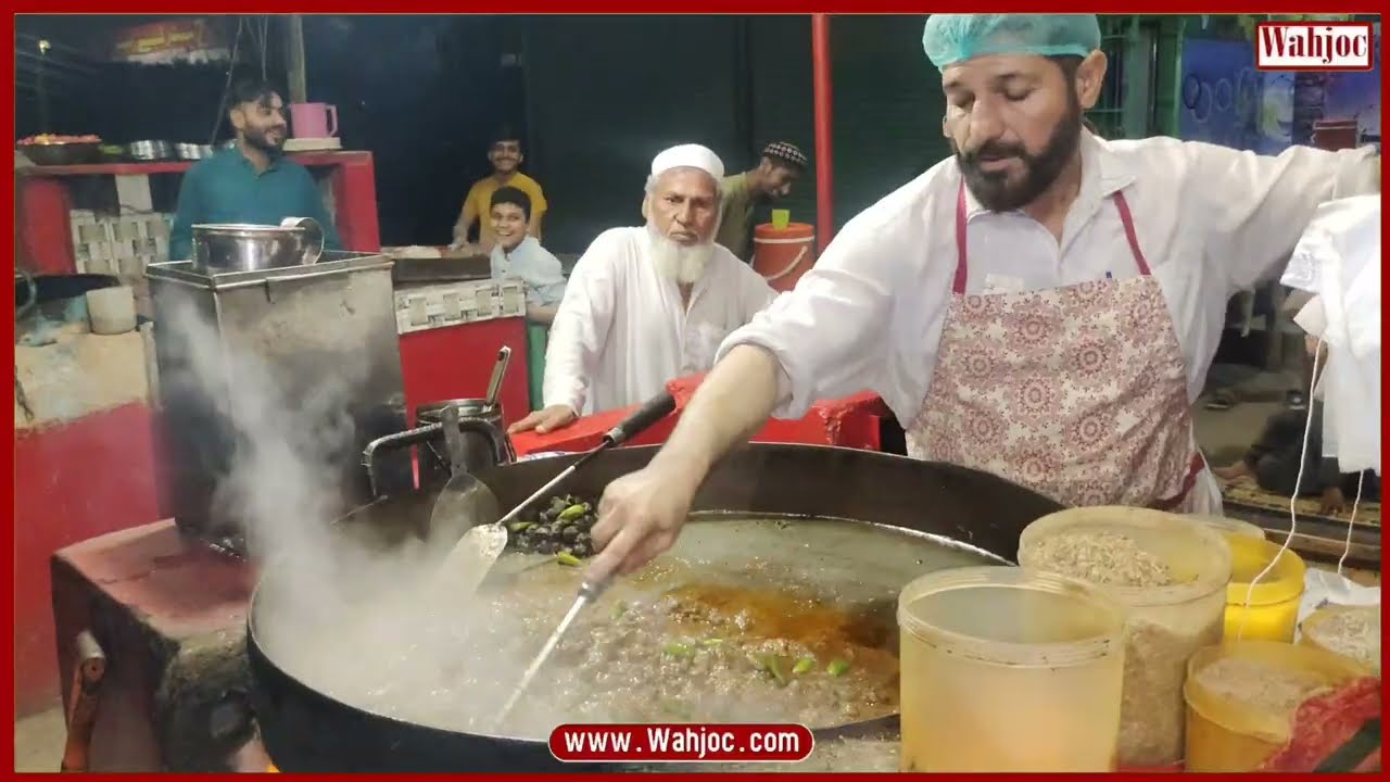 Peshawari Kaleji in Karachi | Spicy Mutton Kaleji Recipe | Street Food PK | Wahjoc Food