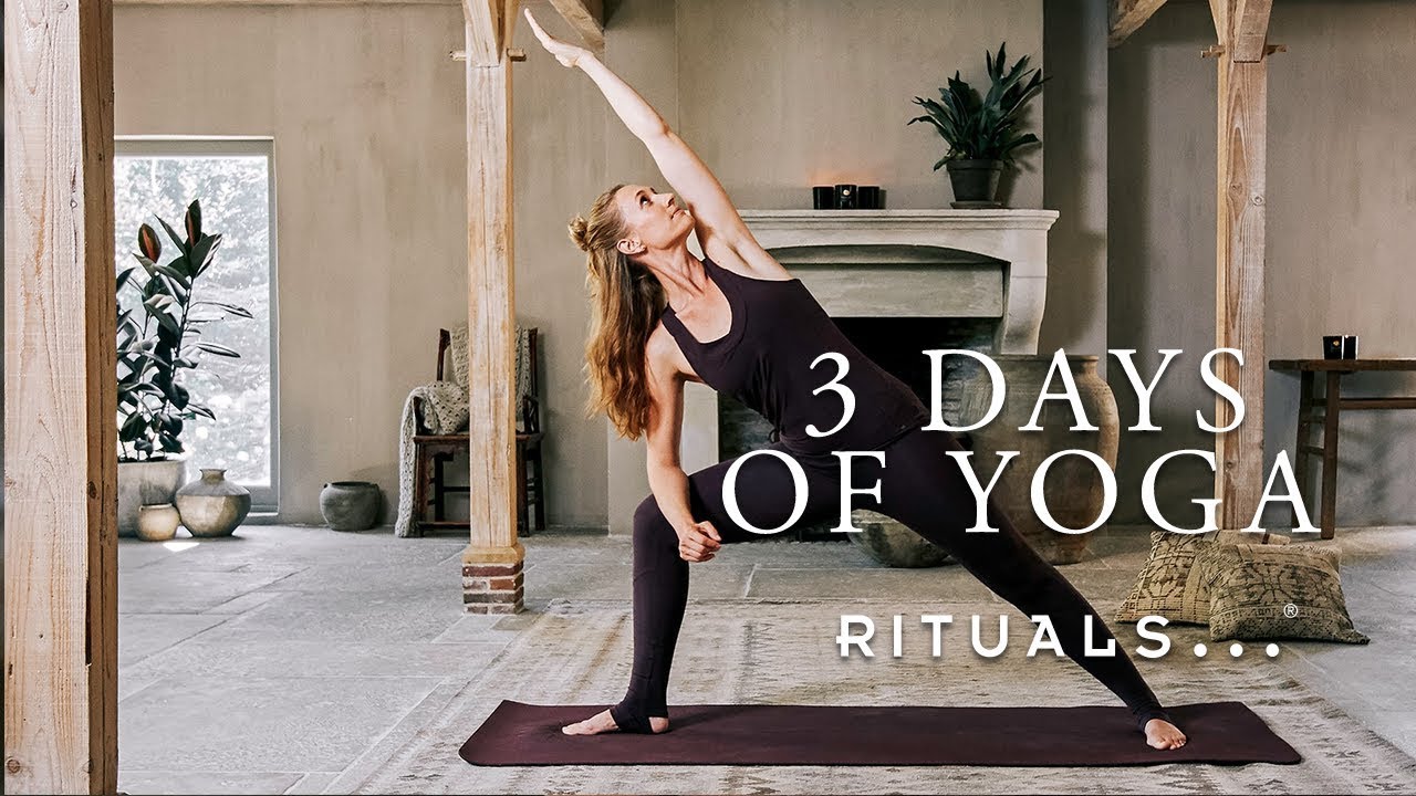 Start Your New Yoga Ritual - 3 Days of Yoga - Yoga with Rituals
