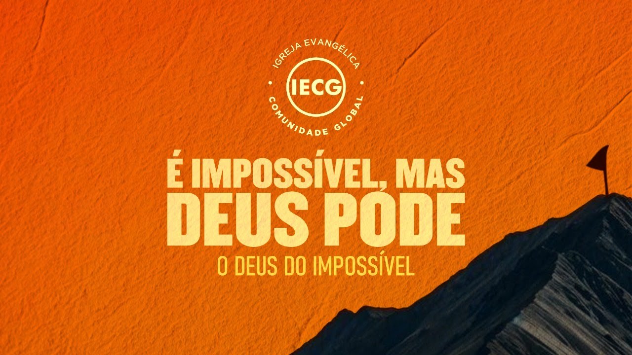 | É impossível mas Deus pode | O Deus do impossível | Pr. Breno |