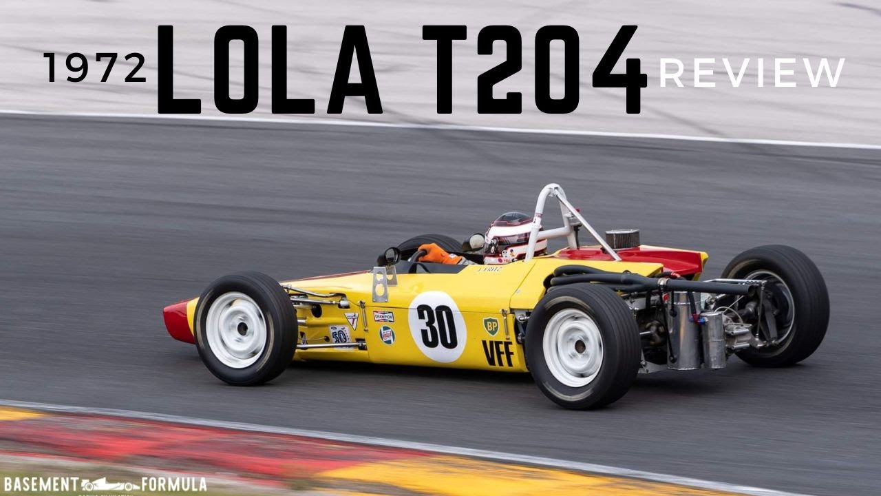 How Formula Ford Racing car is build: Lola T204
