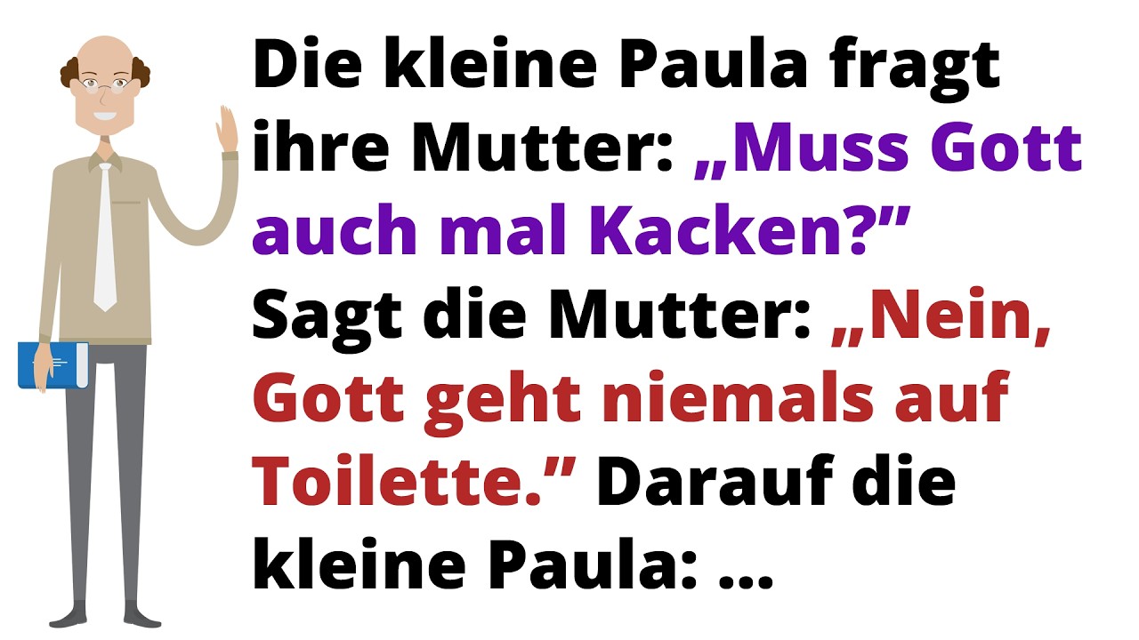 7 Witze, die jedem viel Spass machen, egal wie alt #lustig