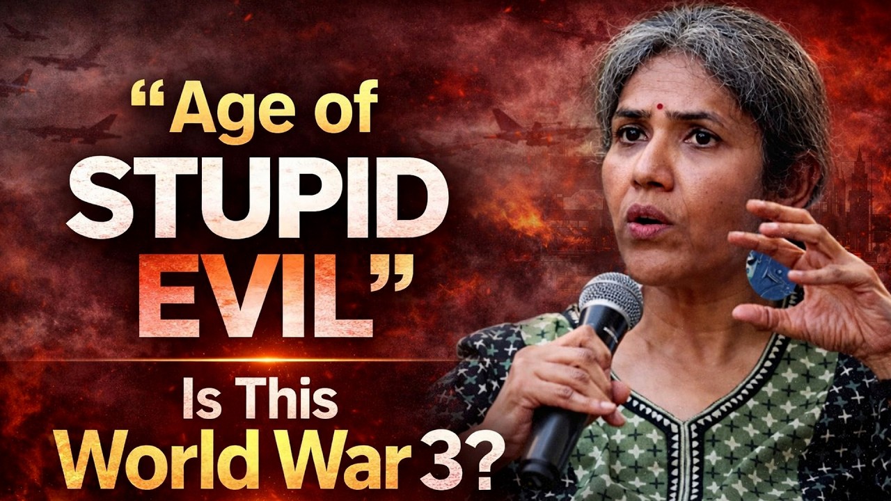 Seema Chishti on &lsquo;Age of Stupid Evil&rsquo;, War Economy & India&rsquo;s Role | Full Speech