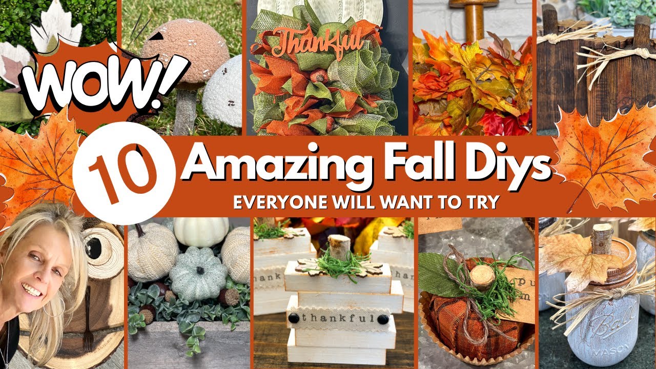 10 Amazing Fall Diys Everyone Will Want To Try - Compilation Of My Favs