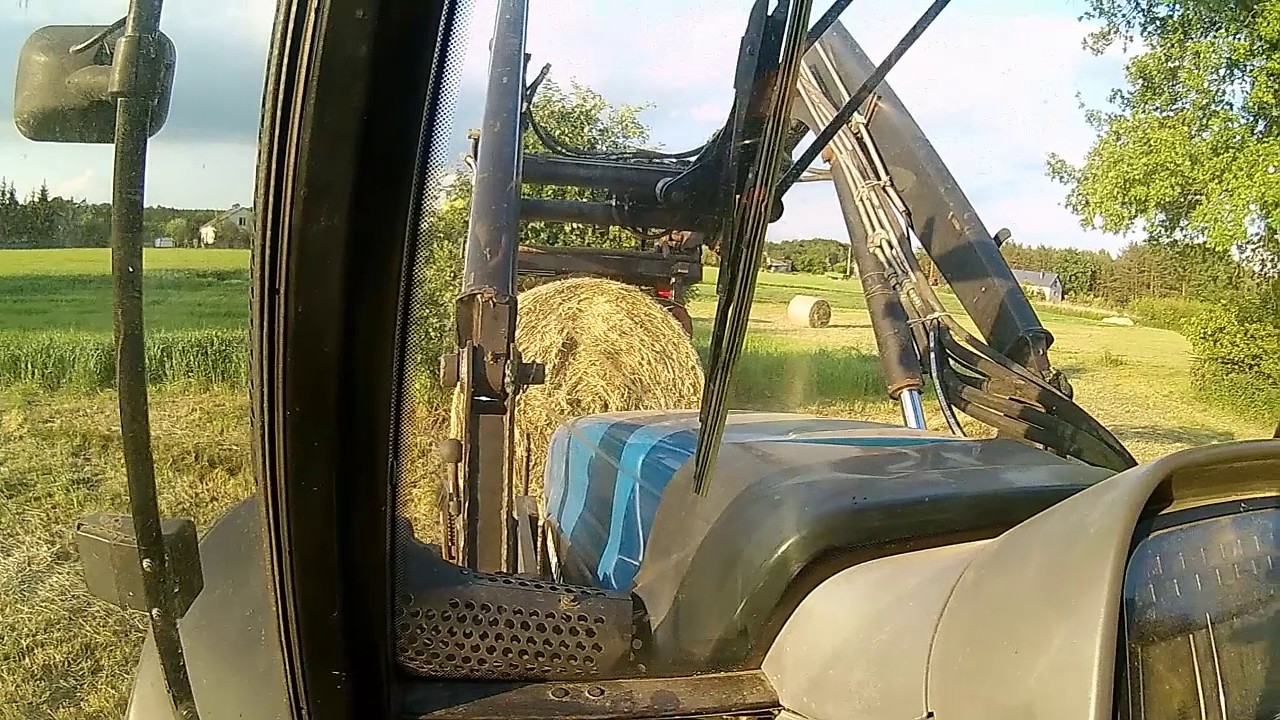 ***Zbieranie Belek Siana 2017*** New Holland TS 115.