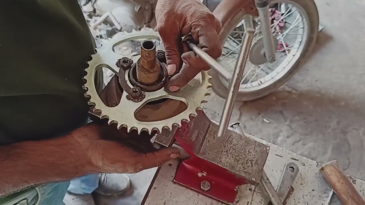 Tvs star City chain sprocket change kese kare only 100 rupe me