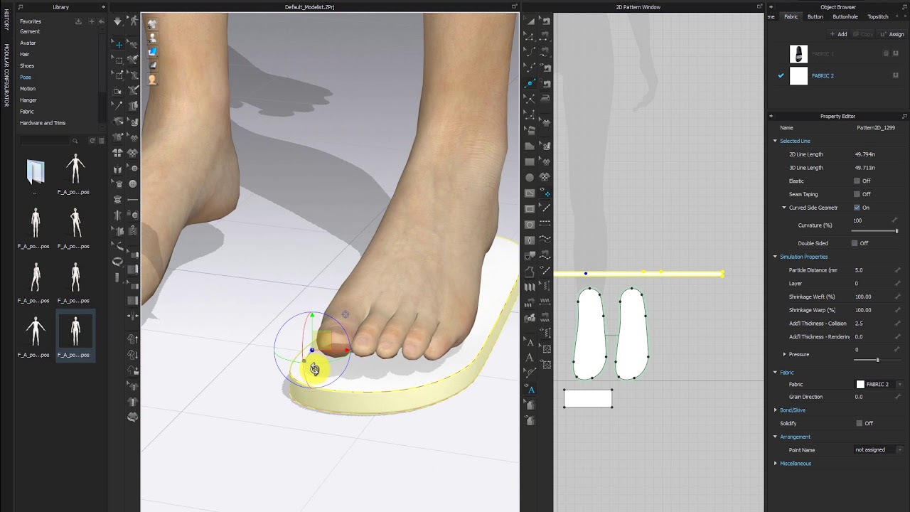 Make Slippers in CLO!