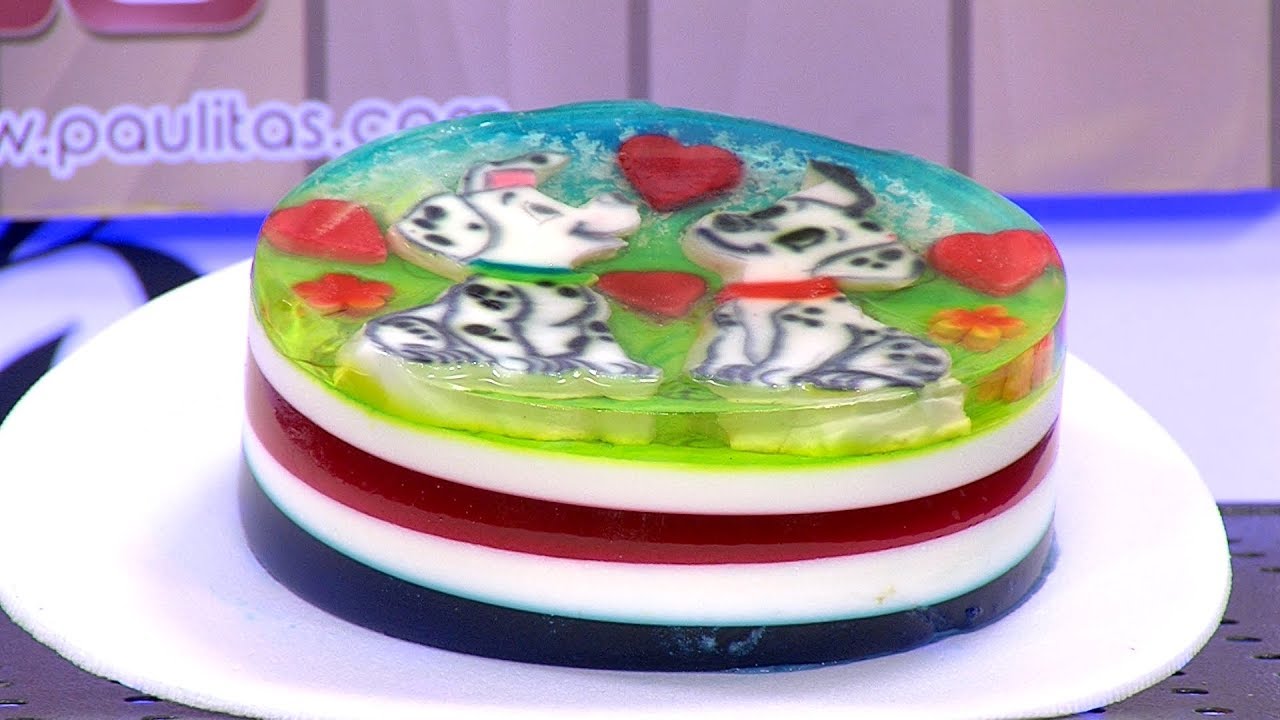 Como Hacer Elaboracion de Pastel de Gelatina en 2D- CocinaTv por Juan Gonzalo Angel