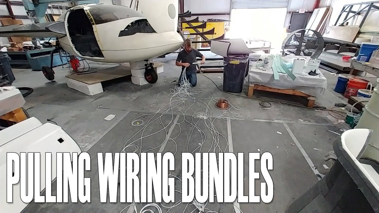 Pulling Wiring Bundles - Building the Raptor Prototype