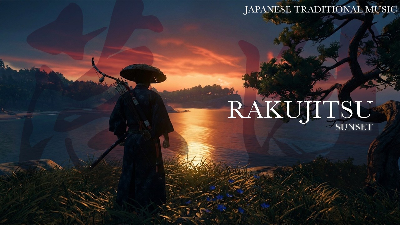 RAKUJITSU | SUNSET of Impermanence | Japanese Traditional Music & Zen Sounds
