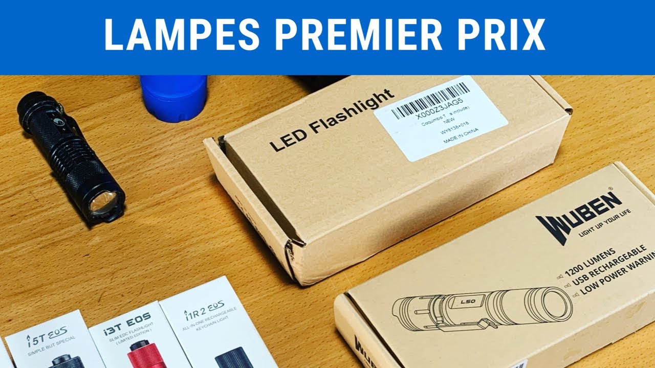 LAMPE 🔦 Premier prix ? Toutes à jeter ?