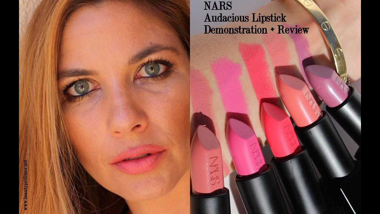 Обзор помады NARS Audacious + первые впечатления от тональной основы YSL Fusion Ink!