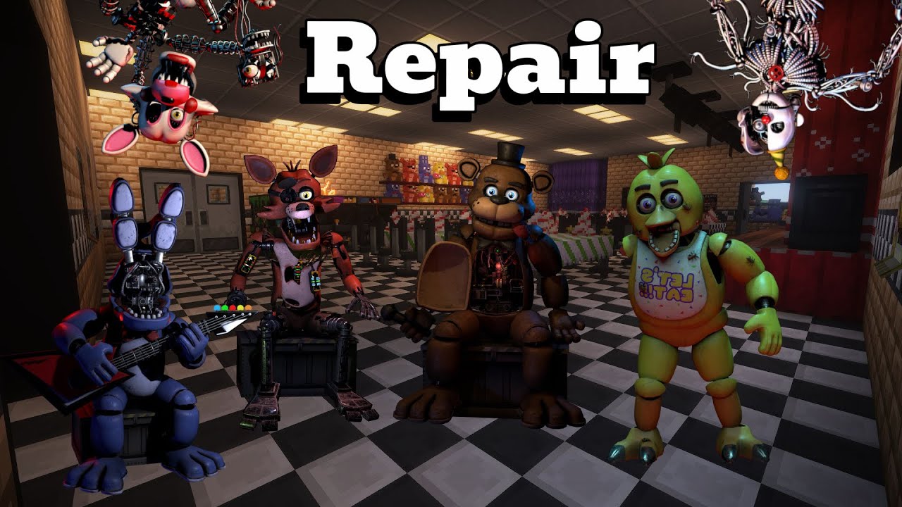 Fnaf VR part 2: Repairs