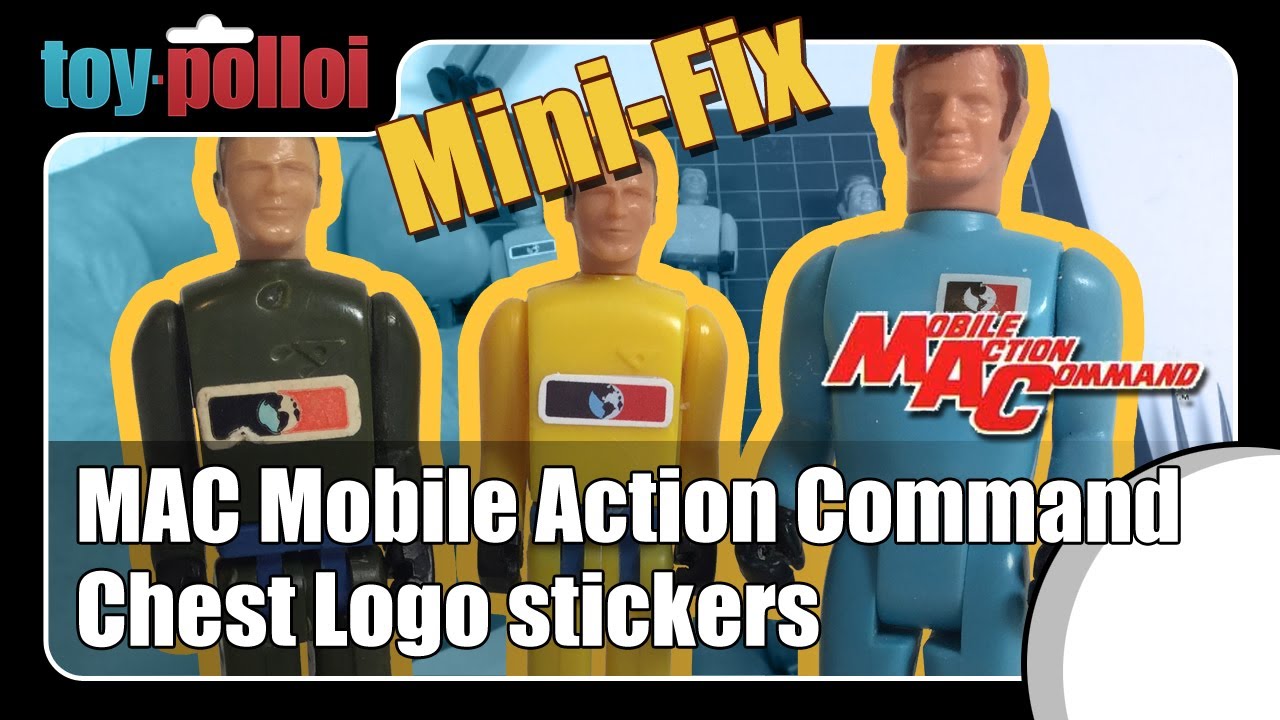 Наклейки с логотипом на грудь для фигурок MAC (Mobile Action Command) &mdash; Toy Polloi