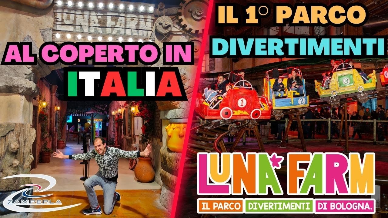 VIDEO VLOG AL LUNA FARM BOLOGNA | IL 1° PARCO DIVERTIMENTI AL COPERTO IN ITALIA