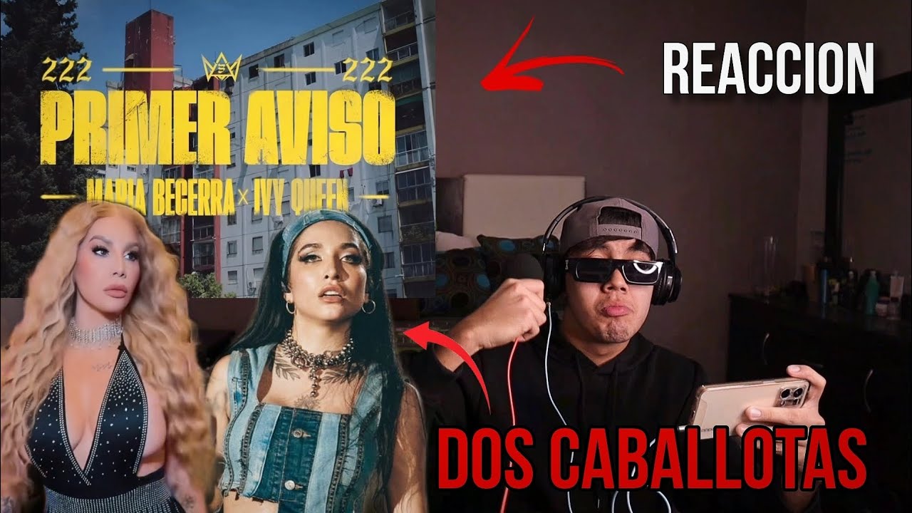 Reaccion a PRIMER AVISO | Maria becerra x Ivy queen (official video) quede en shock 😦#reaccion
