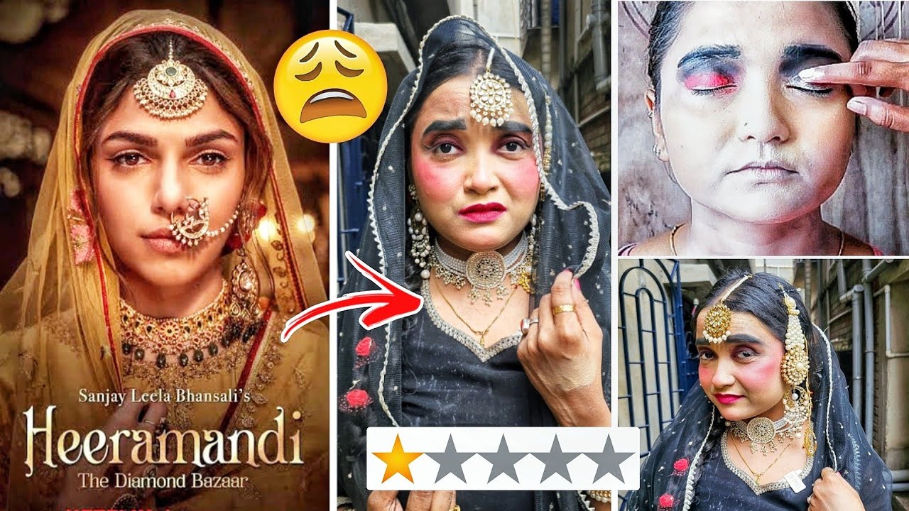 I went to WORST Reviewed MAKEUP ARTIST for HEERAMANDI Makeup - Extreamly *PAINFUL*