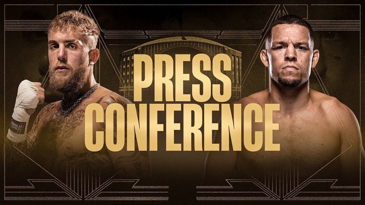 Jake Paul vs Nate Diaz OFFICIAL PRESS CONFERENCE [LIVE]