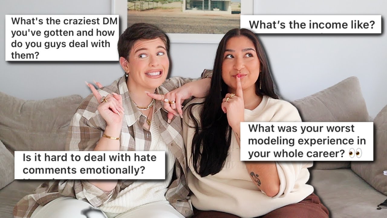 CURVY GIRLS Answer Your BURNING Questions About Being Influencers!