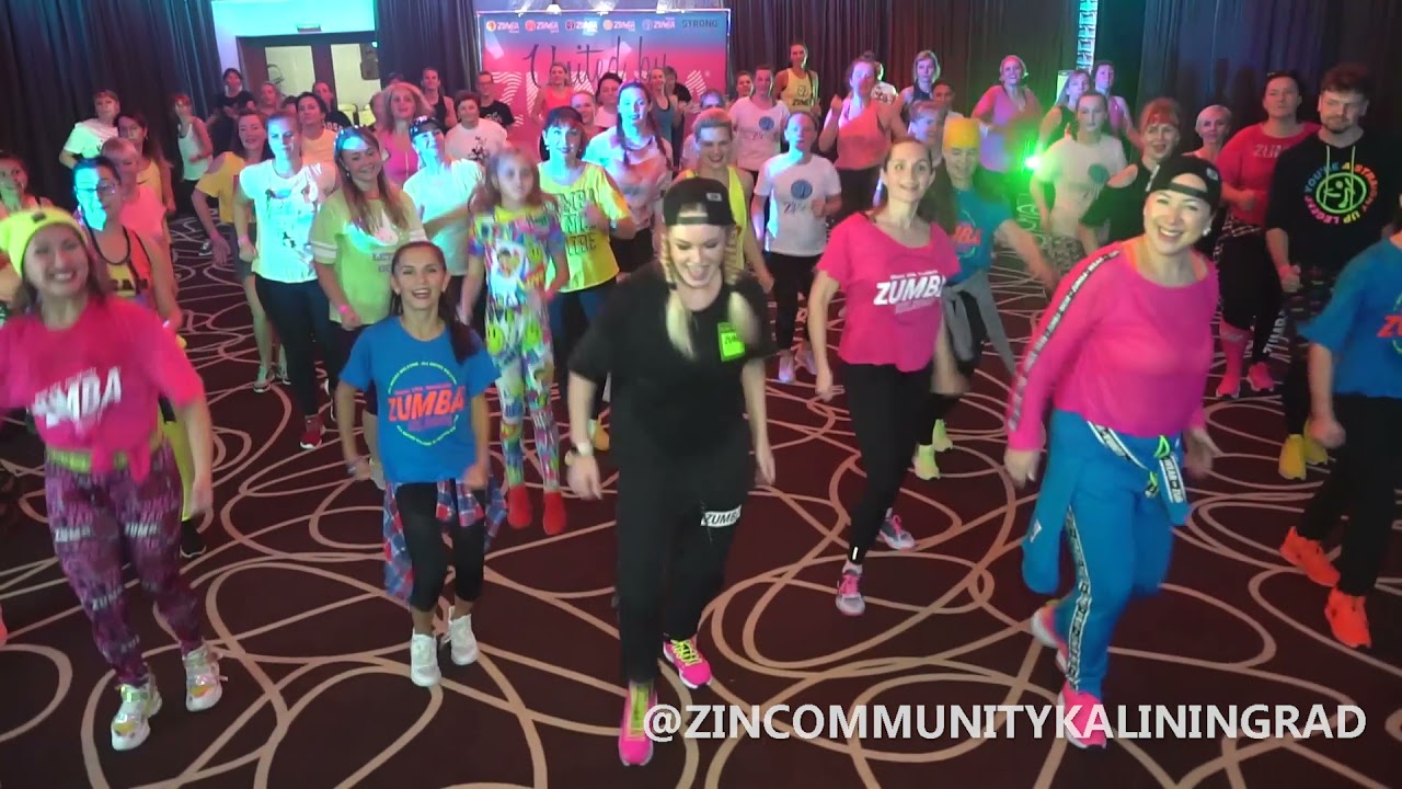 Флешмоб с Алиной Федотовой, ZJ ™Zumba