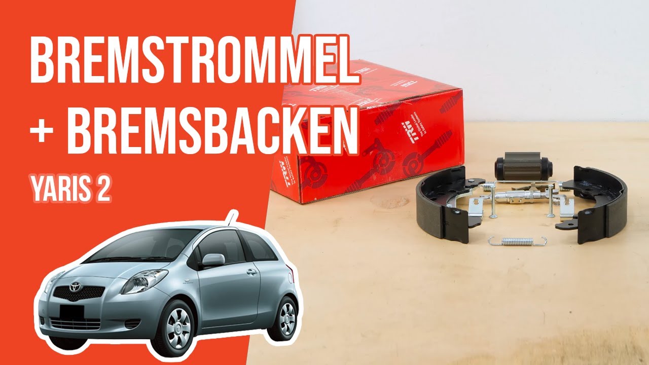 Wie Yaris 2 hintere Trommelbremse wechseln 🚗