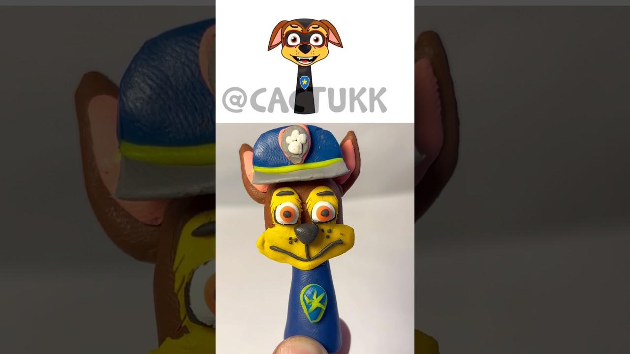 I made Sprunki OC Chase (from Paw Patrol) 