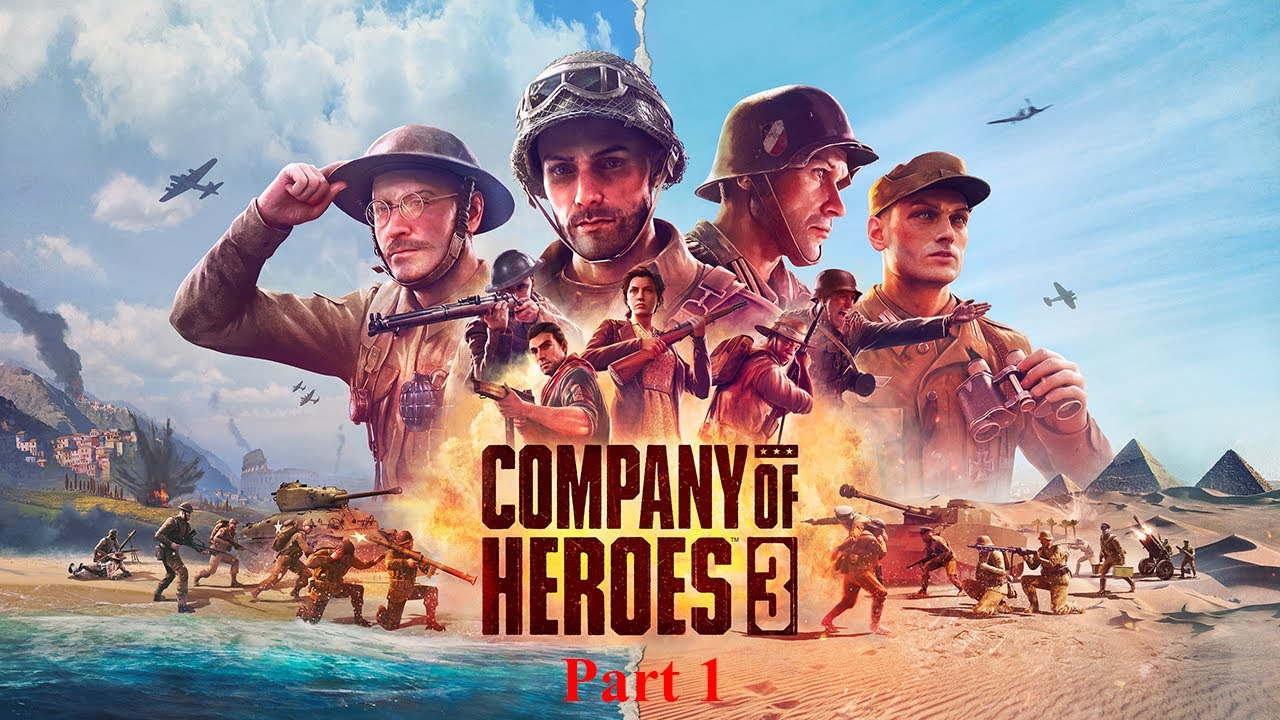 Company of Heroes 3 - Full Italian Campaign - Expert diff - Part 1/2