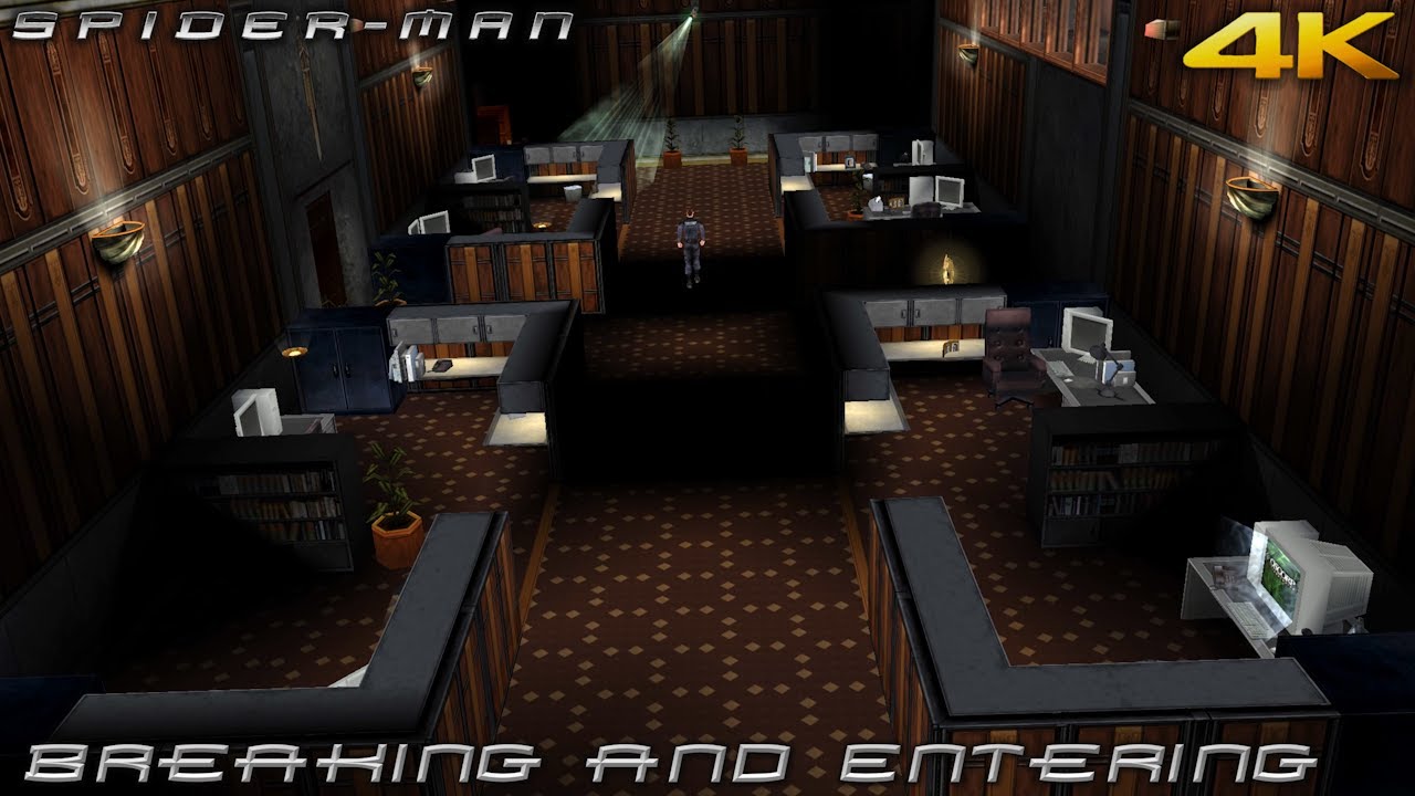 Spider-Man: The Movie Game (2002) PC — Взлом и проникновение — Прохождение (4K)