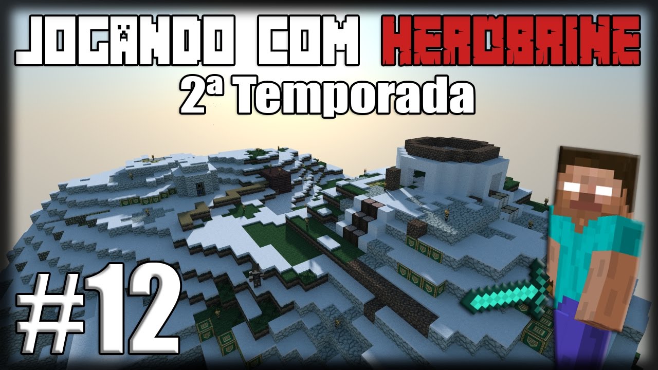 Jogando com Herobrine 2ª Temporada - Ep 12 -  A Energia Comunitária!