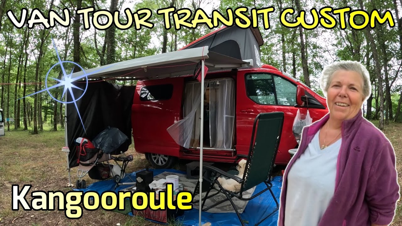 Le Ford TRANSIT CUSTOM Aménagé De Annie 🦘 #vanlife