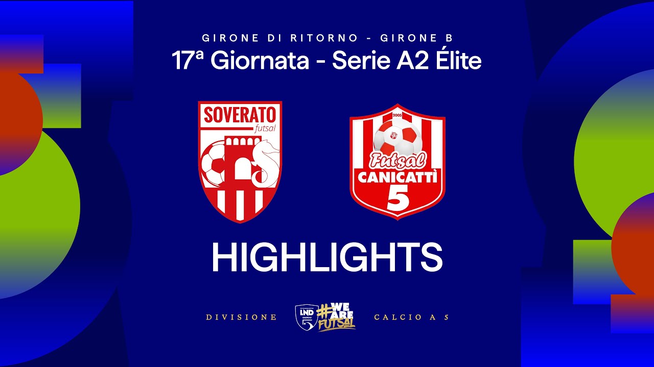 Soverato Futsal-Atletico Canicattì 1-7 | Gol e HL | 17ª giornata | Serie A2 Élite 2025/26 - B