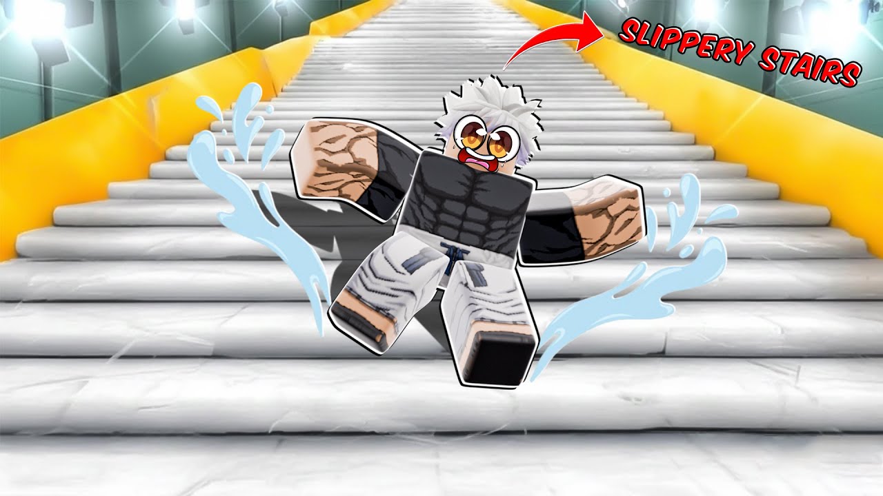 SURVIVE THE SLIPPERY STAIRS IN ROBLOX TAMIL