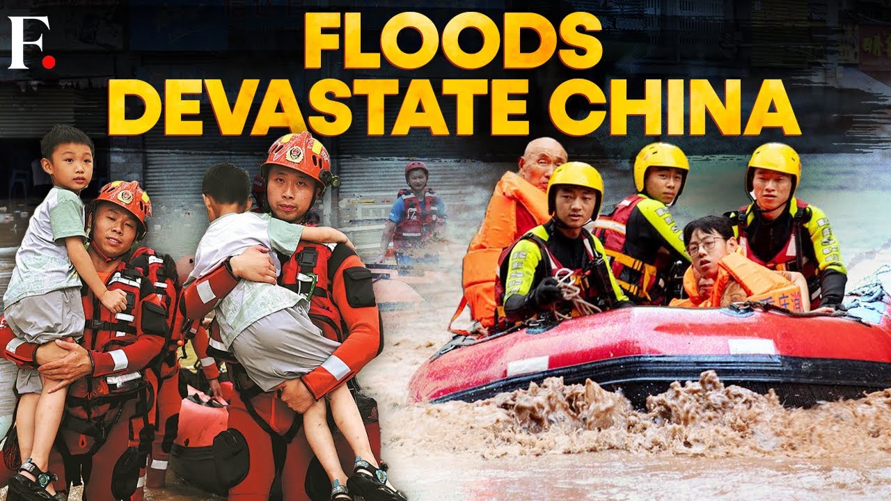 China Floods: Heavy Rains Trigger Landslides; Hundreds Trapped in China's Chongqing