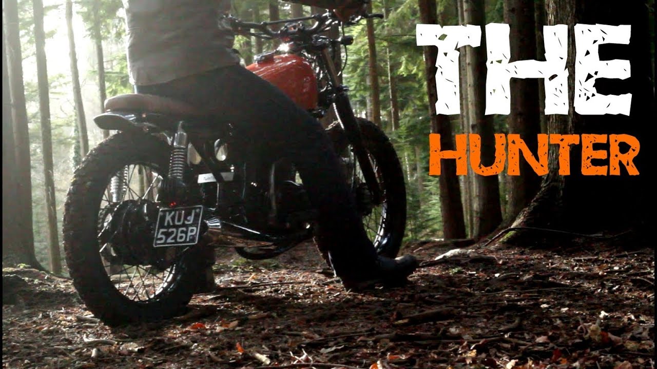 'THE HUNTER' Honda CB250cc 1976 Custom scrambler - www.twinthing.co.uk